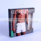 Custom Logo Printed Men's Underwear Packaging Paper Box