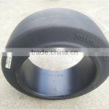 Forklift Wheels 12 Inch Smooth Tread Press-on Solid Tire 12x4 1/2x8 thumbnail-2