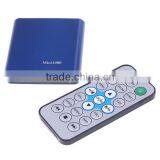 Hot Selling 1080P HDMI SD/USB Full HD Mini Media Player MKV/RM/RMVB(blue)EU/US Optional thumbnail-2