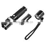 Rechargeable Zoomable XPE Aluminum Alloy Water-resistant LED Flashlight Tactical Torch Portable Lantern for Cyclign Camping thumbnail-5