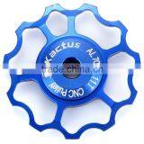 Kactus CNC Mountain Bicycle Jockey Wheel Rear Derailleur Pulley Alluminum Alloy Bike Parts for SHIMANO SRAM 11T thumbnail-2