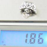 Custom Wing Shape Bracelet Beads Silver For Handmade thumbnail-5