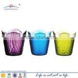 Wax Candle Mosaic Glass Candle Holder thumbnail-1