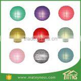 Crisscross Irregular Ribbing Round Paper Lanterns thumbnail-1