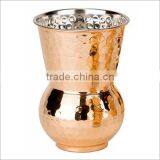 Napa Copper Hammered Tumbler, FDA Approved thumbnail-2