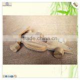 Wholesale Natural Craft Pine Wooden Airplane Model Toys thumbnail-4