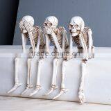 Decorative Artificial Geek Resin Skeleton Figurine thumbnail-4