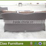 Fashional Garden Wicker Sofa Set Outdoor Rattan Table and Chair thumbnail-3