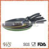 Hot Sell Carbon Steel Non-stick Round Pizza Pan With Bakelite Handle thumbnail-1
