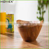 Custom Design BSCI Approved Factory Low Cost Bamboo Salad Bowl/Homex_Factory