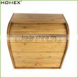 Bamboo Kitchen Vintage Bread Box Homex-BSCI thumbnail-3