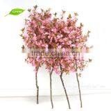 GNW BLS020 Artificial Pink Cherry Blossom Plastic Tree Branches for Home Decoration thumbnail-2