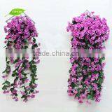 GNW FLV05 Artificial Flower Vine Fabric Faux Silk Ivy Home House Garden Decoration Fake Flower Vine thumbnail-2