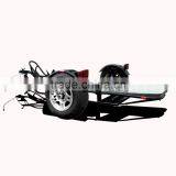 Folding Single RAIL Motorcycle Enclosed Trailer Used for Harley Honda Gold Wing Motorbike With Accessory thumbnail-2