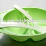 Plastic Baby Bowl With Spoon and Fork Latest Design Airtight Canister Set thumbnail-1