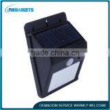 T0c20 4 LED Waterproof Outdoor Solar Motion Sensor Wall Light Light for Patio, Deck, Yard, Garden With Auto On/Off thumbnail-4