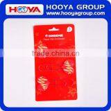 Promotional Decorative Shaped Fancy Jumbo Soft PVC Bookmark Clip thumbnail-1