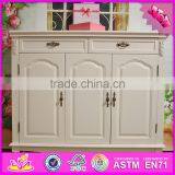 2016 Wholesale Bedroom White Solid Wood Cabinets W08H065 thumbnail-6