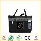 Custom Rhinestone Initial Tote Bag Purple thumbnail-5