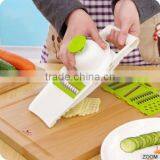 6 in 1 Fruit Multi Vegetable Mandoline Slicer 6 Adjustable Stainless Steel Blades Kitchen Grater Cutter thumbnail-2