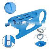 Snow Ice Sledge Winter Toboggan Solid Durable Fast With Steering Wheel Snow-Ice-Sledge-Winter-Tobogga thumbnail-3