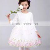 Autumn New Style Toddler Girl Floral Dress For Party Birthday Ceremonies Girls Dress Children Kids Clothes Vestido De Daminha thumbnail-2