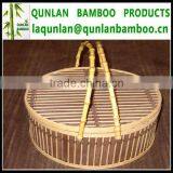 Hot Sell Bamboo Basket For Food thumbnail-1