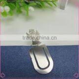 China Manufacturer Logo Engraving Color Printed Custom Metal Bookmark thumbnail-3