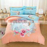 100%polyester Kids 3pcs Cartoon Animal Design Dinosaur Bedding Sets thumbnail-5