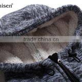 Warm Sherpa and Sweater Fleece Hoodies Men Jacket thumbnail-3