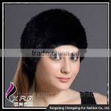 CX-E-39A 2016 Winter Fashion Knit Mink Fur Head Band thumbnail-5