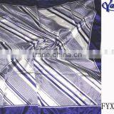 Fashion Hot Popular Satin Square Stripe Scarf thumbnail-1