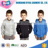 100% Cotton Hoodie Boys Hoodies Kids Blank Zip Up Hoody Sweatshirt Wholesale Best Price for Retailer thumbnail-1