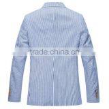 Blazer Mens Casual Suits Plain Weave Fabric Little Shining Men's Jacket Tailored Male thumbnail-2