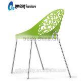 LS-4002 Canteen Stackable Polypropylene Plastic Forest Replica Vegetal Chair thumbnail-2