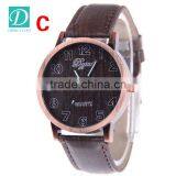 Newest Wooden Leather Watch Custom Logo Fashion Wrist Watch thumbnail-6