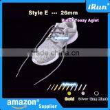 (MOQ:100pcs) Mixed Color Yeezy Lace Bullet Aglets - Yeezy Shoelaces Metal Bullet Endings - 26mm Bullet Metal Ends Aglet Tip thumbnail-6