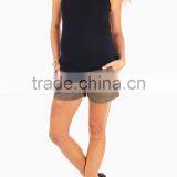 WHOLESALE MATERNITY CLOTHES CHINA MATERNITY SHORTS thumbnail-1