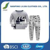 High Quality Toddler Boys Shark Pajama Set 2-7T thumbnail-1