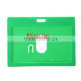 Green Horizontal Polyvinylchlorid ID Cards Badges Holders 10.2cm X7.4cm thumbnail-1