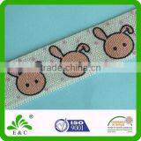 Lovely Rabbit Print for Kids Elastic Ribbon for Underwear thumbnail-1