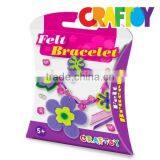 Children Crafts Felt Jewelry Flower Bracelet Cut Price thumbnail-2