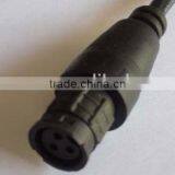 Circular Standard Size MF Lock Molding Type Straight Waterproof Connector