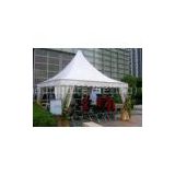 20 Men Waterproof Canvas Pagoda Party Tent / 10x10 Pop Up Canopy Tent