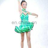 ANNA SHI Fashion Style Of Latin Dance Costumes With Rhin Stone thumbnail-1