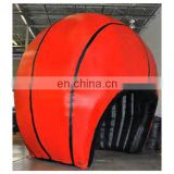 customized inflatable basketball shaped tent for outdoor