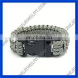 YUAN hot sale 550 paracord survival bracelet supplier simona