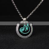 Zootopia Inspired Cute Animal Lazy Tree Toed Sloth Glow in Dark Pendant Necklace,lazy Men Flash Charm Necklace