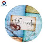 Customized Ceramic Life Belief Round Coaster, Cork Coaster Sets, Cork Board Coaster thumbnail-3