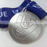 Matte Silver Zinc Alloy Casting Medal Customized Premiere League Medal Commemorative Madal thumbnail-3